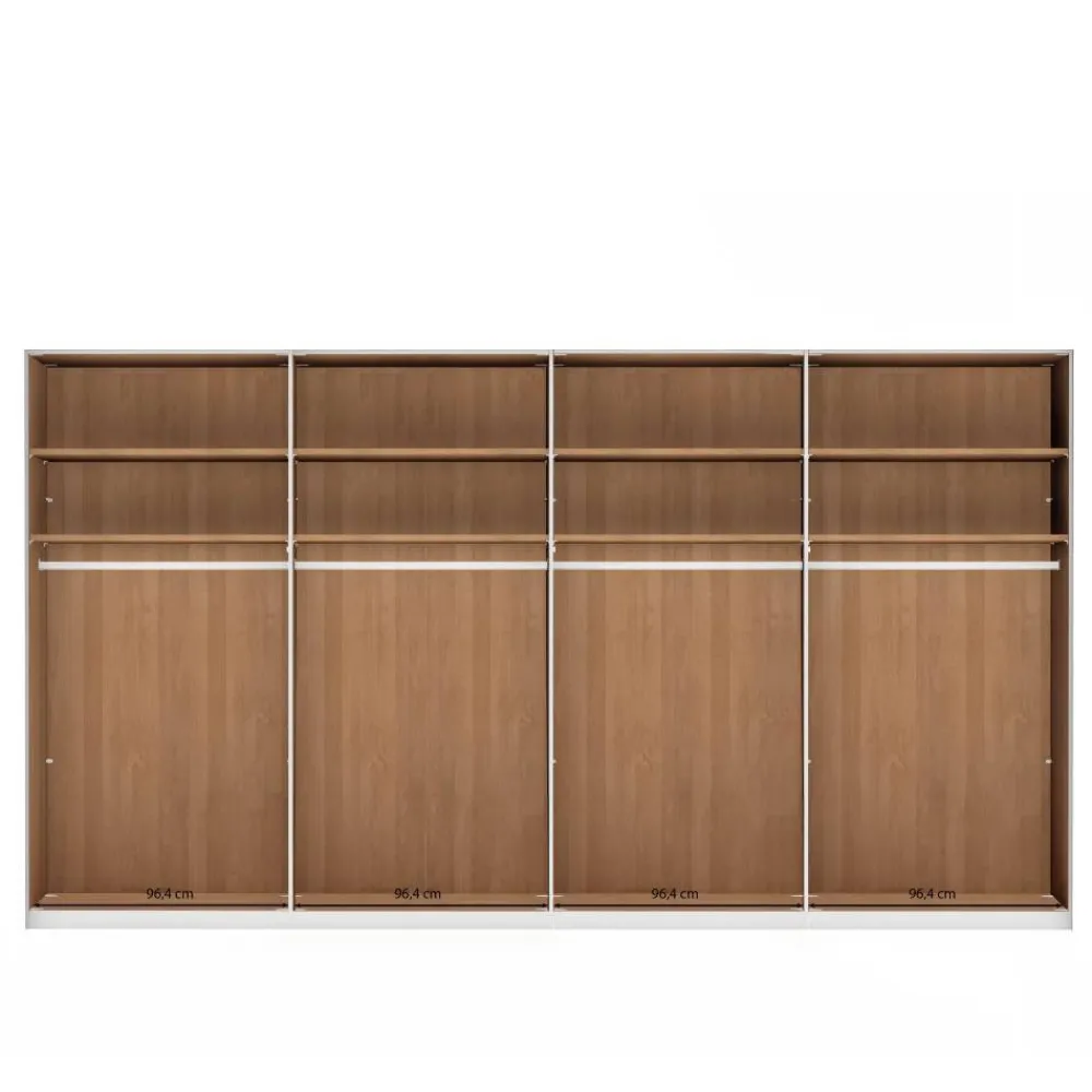 Wohnen Kleiderschränke<XXL-Schlafzimmerschrank mit acht Türen - Murray