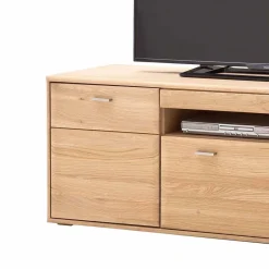 Wohnen Tv & Hifi-Möbel|Lowboards<Zeitloses TV Element in Eiche Bianco - Vernella