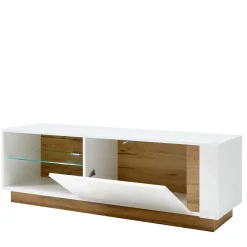 Wohnen Wohnwände<Zweifarbige Wohnzimmer Möbel Kombi - Myrda (vierteilig)