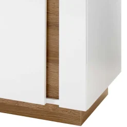 Wohnen Wohnwände<Zweifarbige Wohnzimmer Möbel Kombi - Myrda (vierteilig)