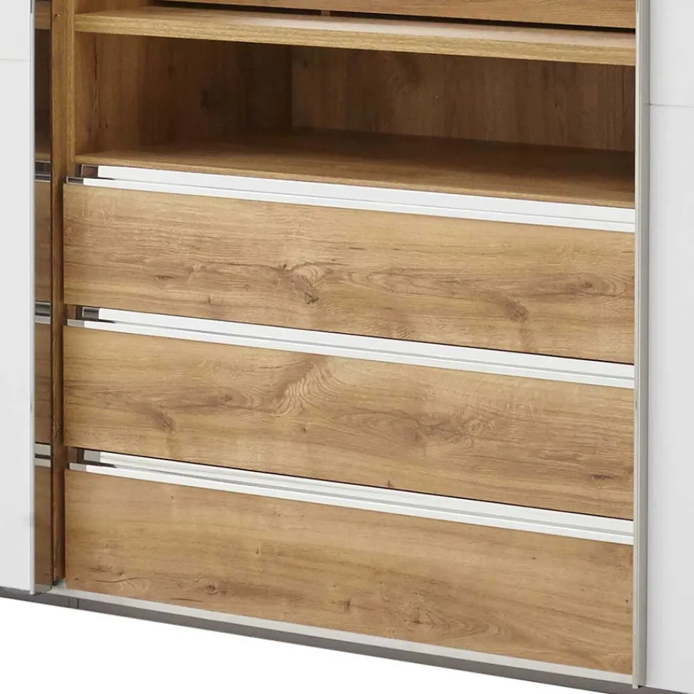 Wohnen Kleiderschränke<Zweifarbiger Schlafzimmerschrank extravagant - Stufania