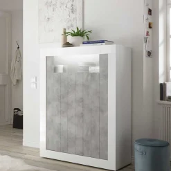 Wohnen Highboards<Zweifarbiges Highboard 110x144x43 - Niris
