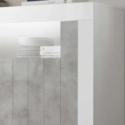 Wohnen Highboards<Zweifarbiges Highboard 110x144x43 - Niris