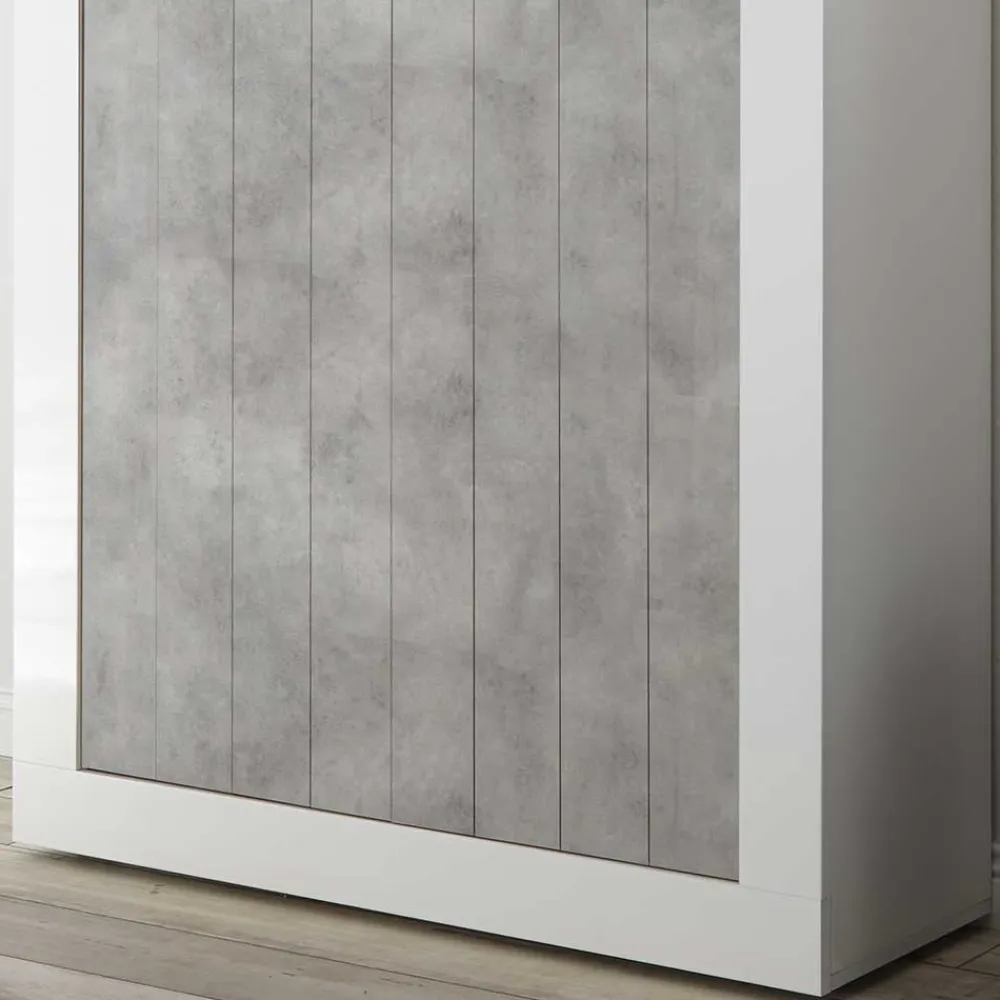 Wohnen Highboards<Zweifarbiges Highboard 110x144x43 - Niris