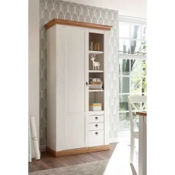 Wohnen Wohnwände<Zweifarbiges Landhausmöbel Set - Diatara I (vierteilig)