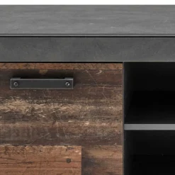 Wohnen Tv & Hifi-Möbel|Lowboards<Zweifarbiges TV Board 153 cm breit - Timuras