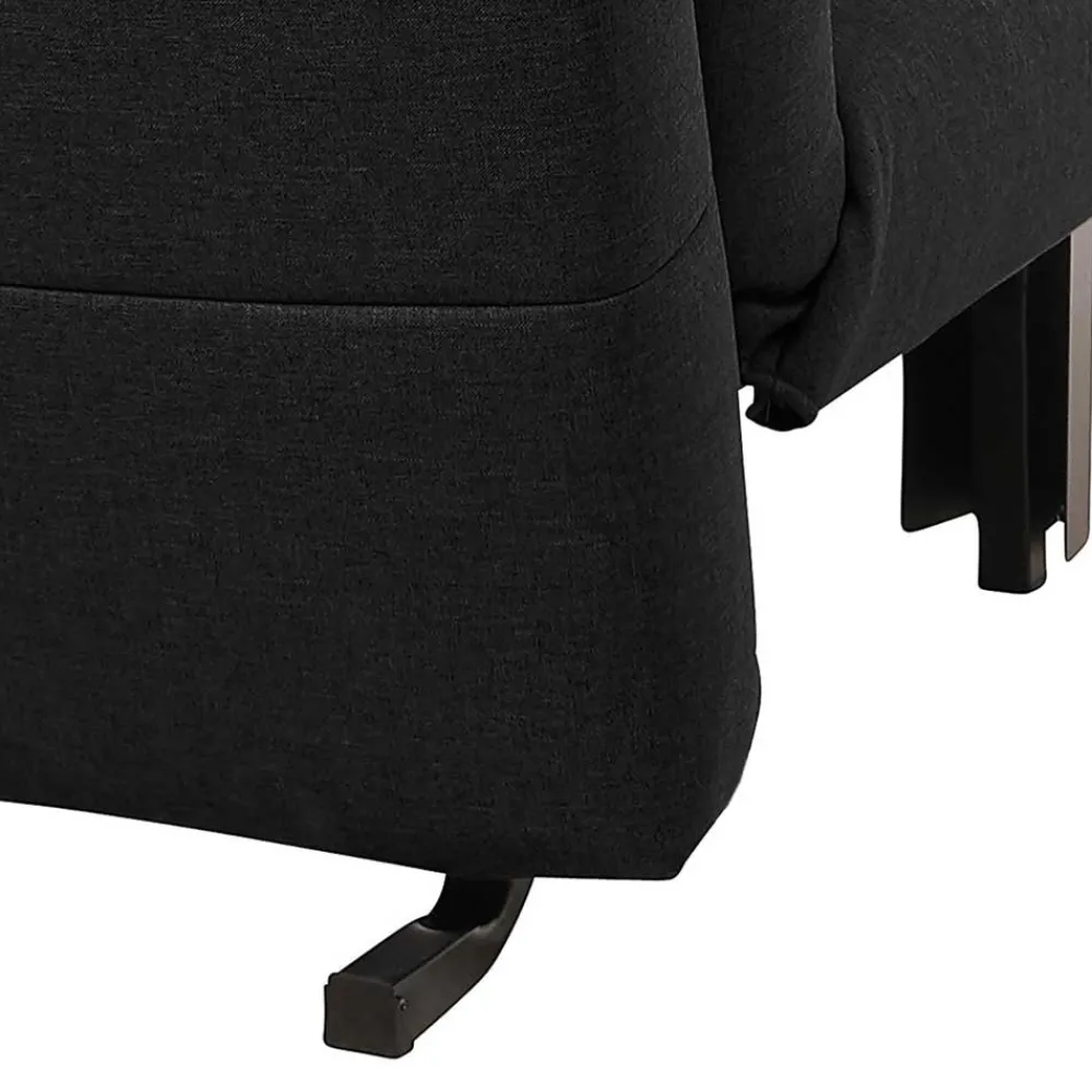 Wohnen Betten|Sofas<Zweisitzer Faltsofa in Schwarz - Lardias