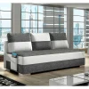 Wohnen Sofas<Zweisitzer Funktionscouch in Grau und Weiß - Ventry