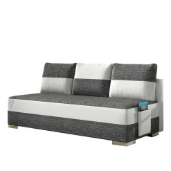 Wohnen Sofas<Zweisitzer Funktionscouch in Grau und Weiß - Ventry