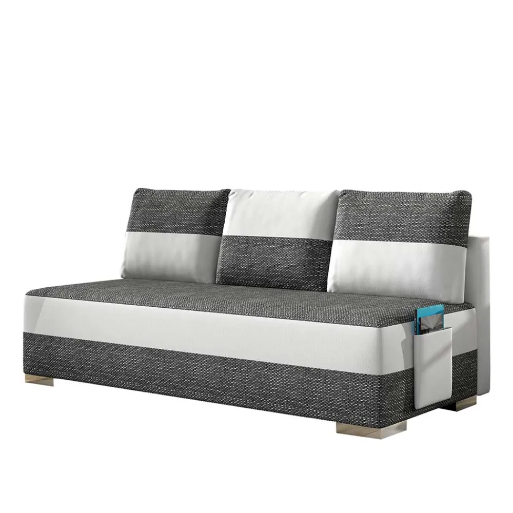 Wohnen Sofas<Zweisitzer Funktionscouch in Grau und Weiß - Ventry