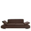 Wohnen Sofas<Zweisitzer Sofa in Braun mit Chrom - Delnoto