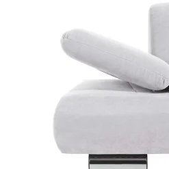 Wohnen Sofas<Zweisitzer Sofa in Cremeweiß mit Chrom - Syrec