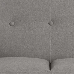 Wohnen Sofas<Zweisitzer Sofa in Grau Microfaser - Durencas