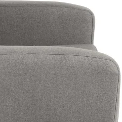 Wohnen Sofas<Zweisitzer Sofa in Grau Microfaser - Durencas