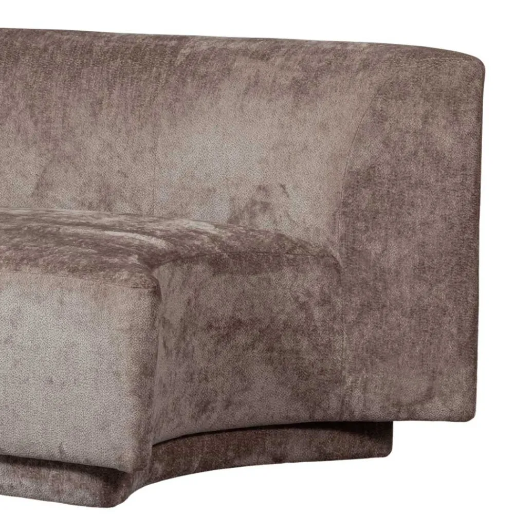 Wohnen Sofas<Zweisitzer Sofa in Taupe Chenille - Fridelia