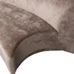 Wohnen Sofas<Zweisitzer Sofa in Taupe Chenille - Fridelia