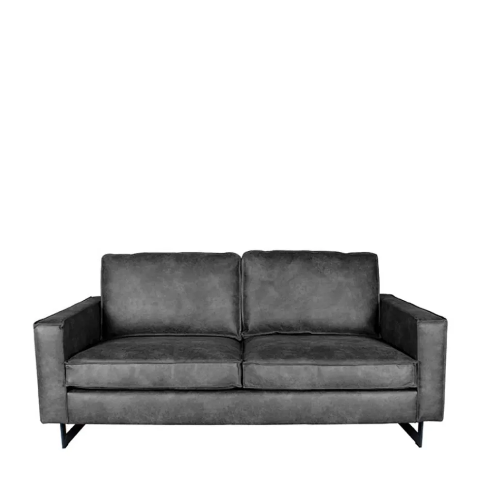 Wohnen Sofas<Zweisitzer Wohnzimmer Sofa mit Kufen aus Metall - Comoto