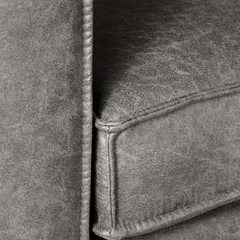 Wohnen Sofas<Zweisitzer Wohnzimmer Sofa mit Kufen aus Metall - Comoto