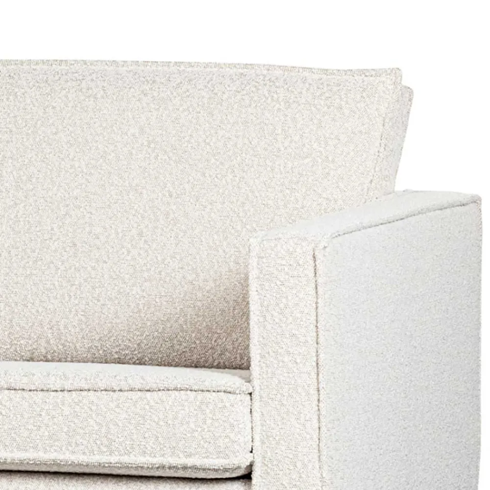 Wohnen Sofas<Zweisitzer Wohnzimmercouch in Beige Boucle - Elisa