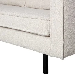Wohnen Sofas<Zweisitzer Wohnzimmercouch in Beige Boucle - Elisa